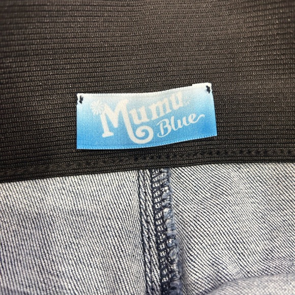 NWOT SHOW ME YOUR MUMU BLUE AUSTIN PULL ON FLARE SIZE SMALL - Picture 6 of 8